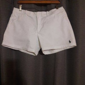 White Ralph Lauren (Polo) Classic Chino Shorts
